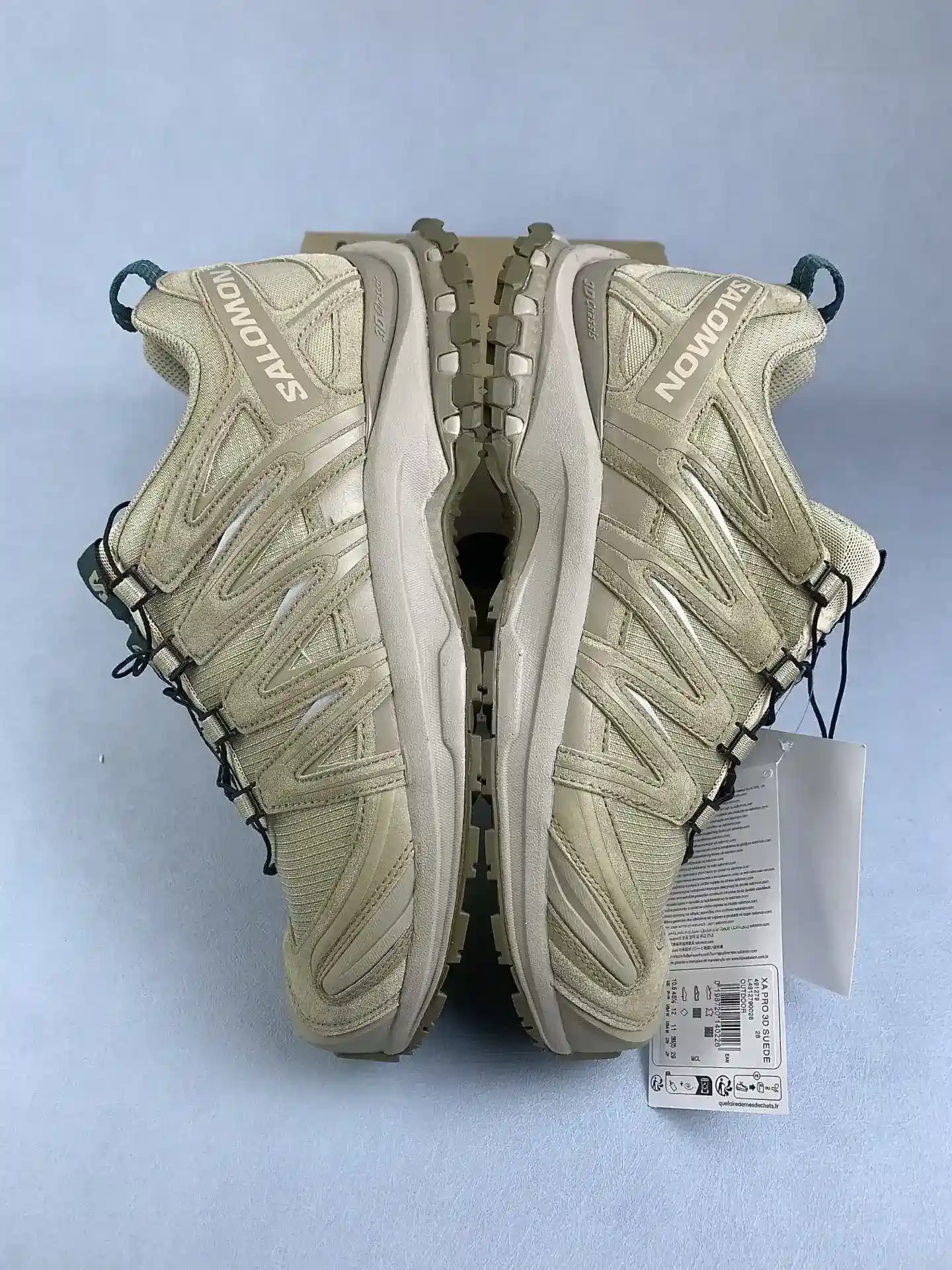 Salomon XA Pro 3D SUEDE “Desert Tan Coyote Brown” Shoes product photo from LabelPicks