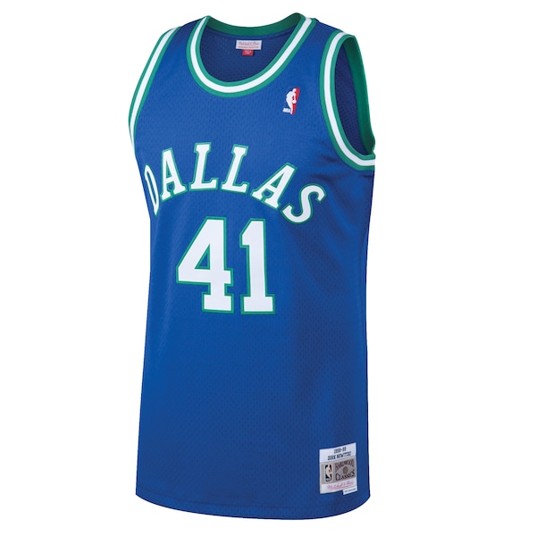 Dirk Nowitzki Dallas Mavericks 1998/99 Hardwood Classics Swingman Jersey - Blue