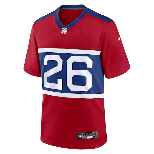 Devin Singletary New York Giants Nike Alternate Player Game Jersey - Century Red