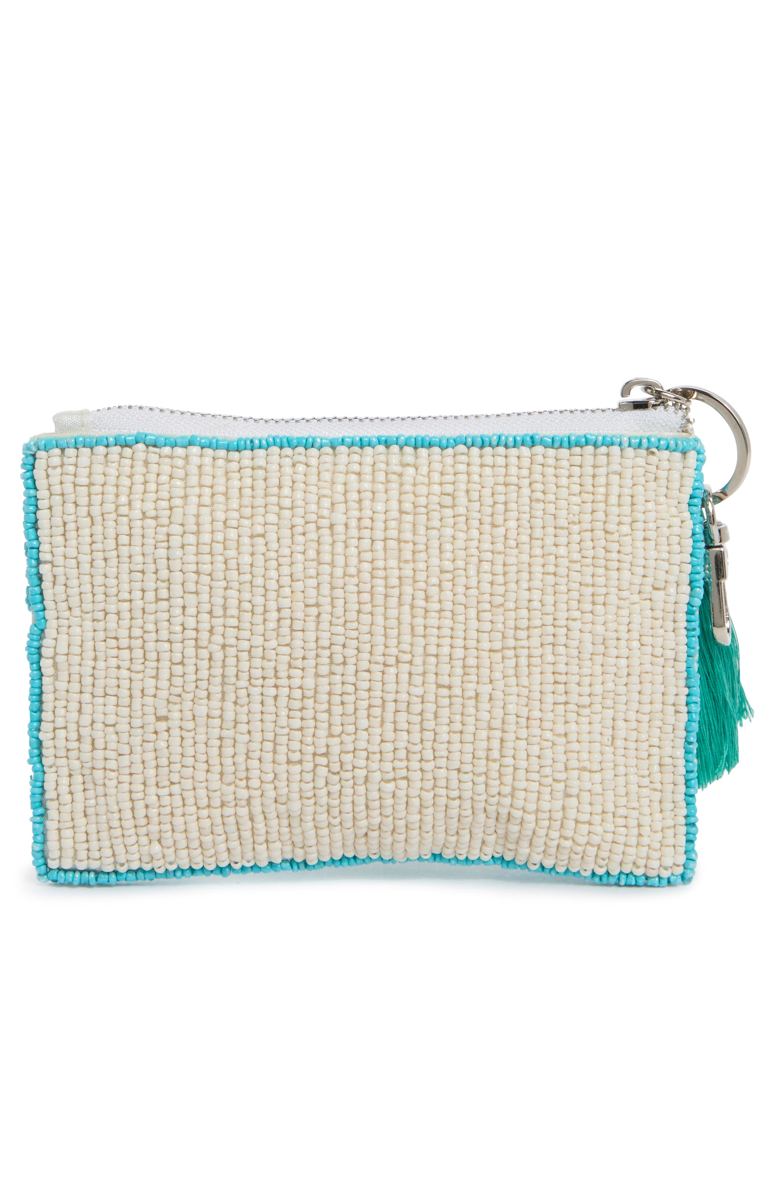 Collection XIIX Beaded Surfer Coin Purse