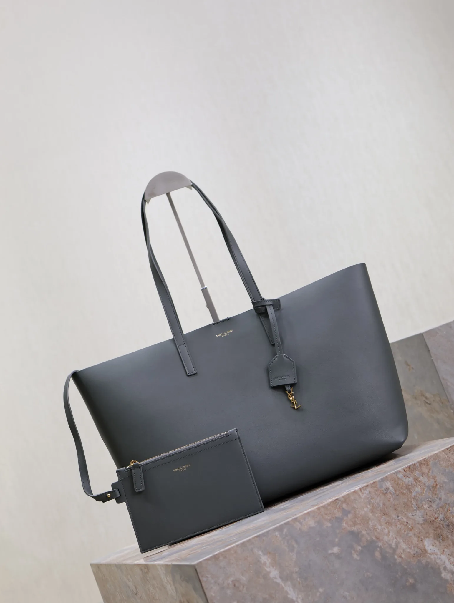 Saint Laurent Calfskin Tote Bag product photo from LabelPicks