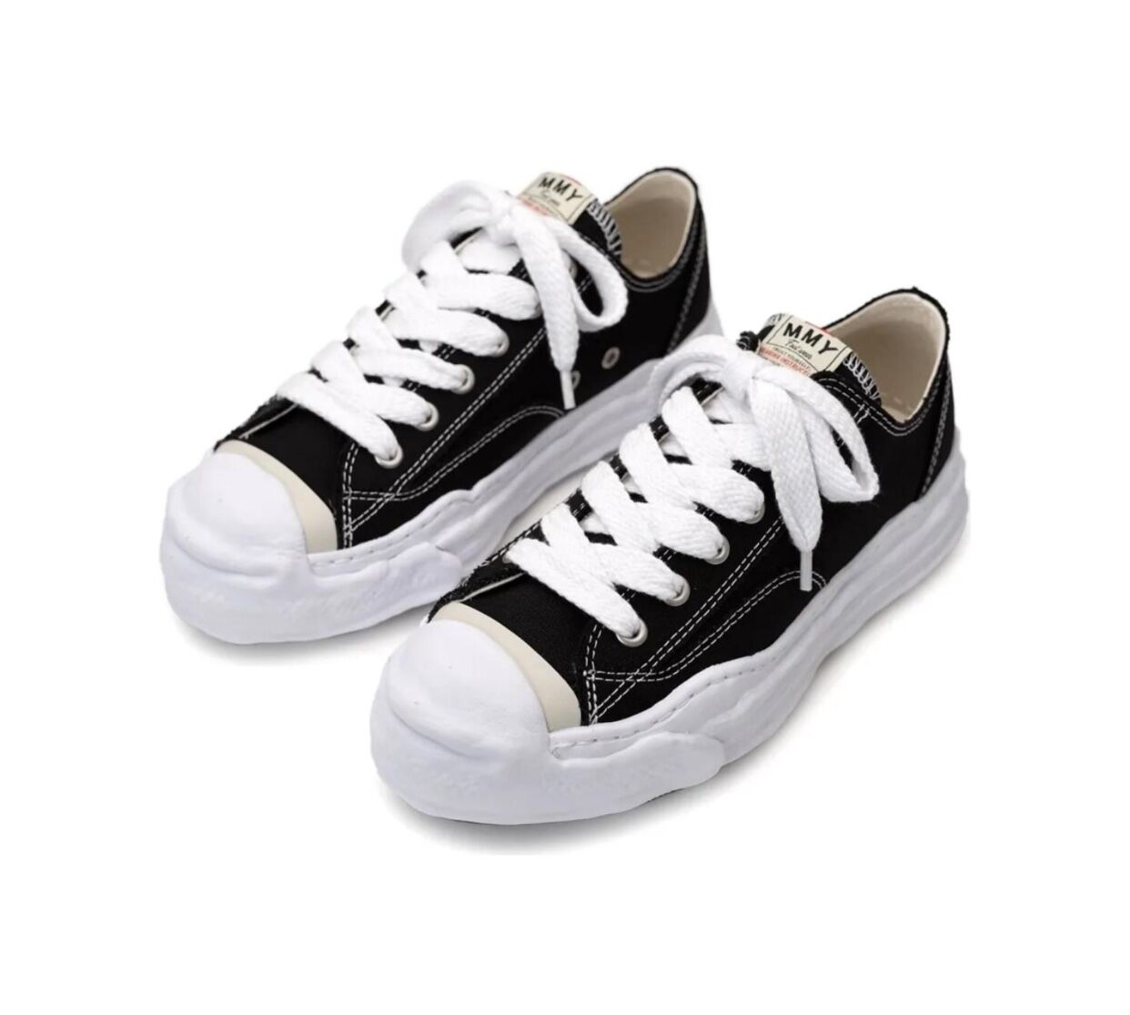 Maison Mihara Yasuhiro Hank OG Sole Suede Low Black White