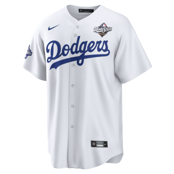 Teoscar Hernández Los Angeles Dodgers Nike Home 2025 World Series Champions Replica Jersey - White