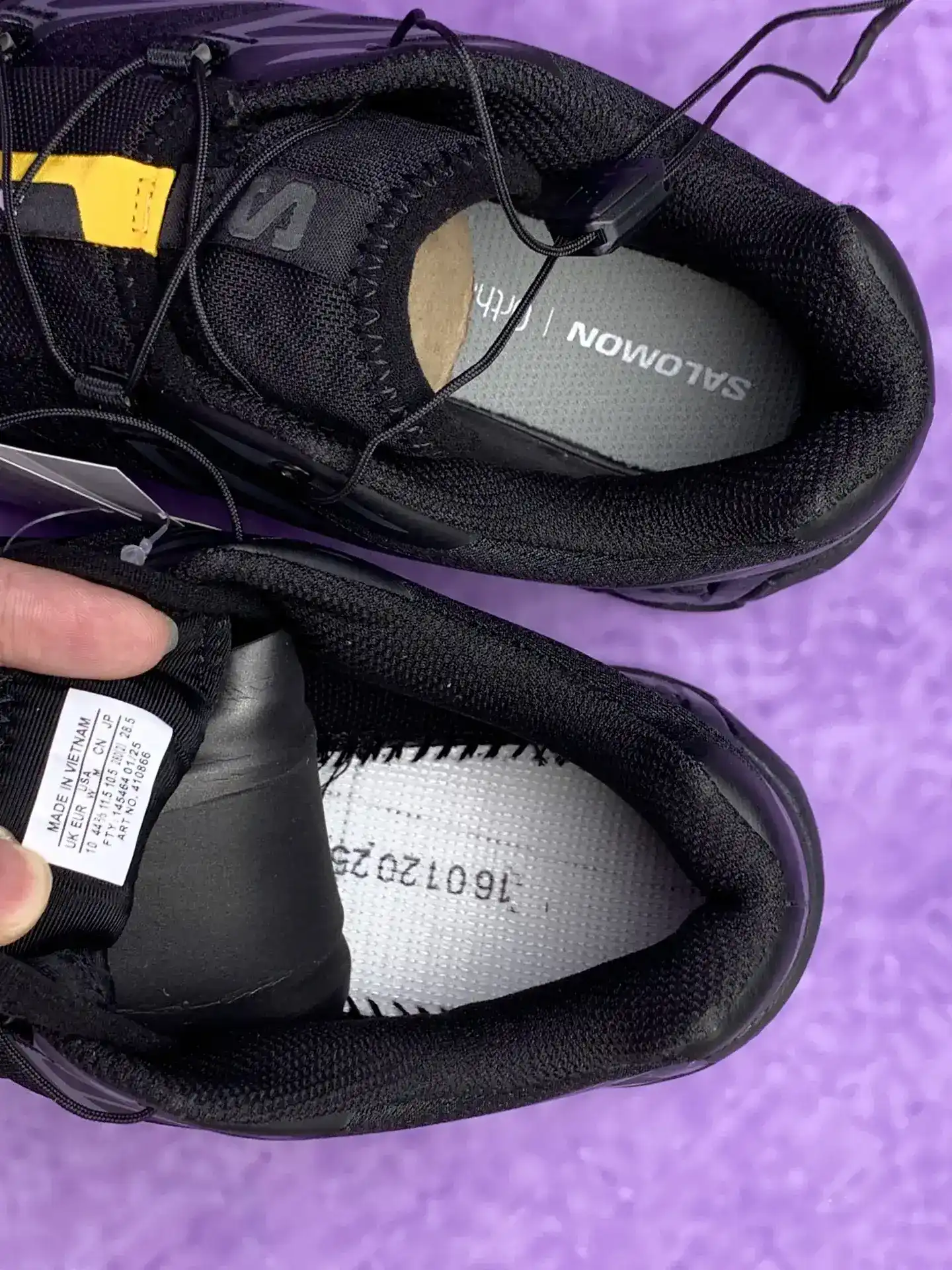 Salomon XT-6 “Black Phantom” Shoes product photo from LabelPicks