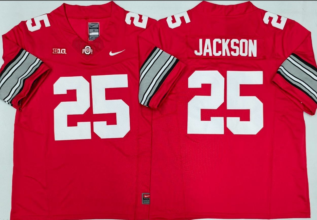 Bo Jackson NCAA Ohio State Buckeyess Nike Vapor Limited Jersey