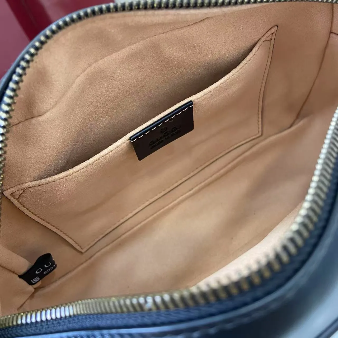 Gucci Marmont Black GG Supreme Canvas Crossbody Bag product photo from LabelPicks