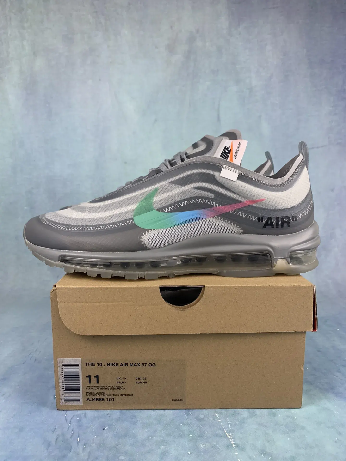 The 10: Nike Air Max 97 OG x Off-White Shoes product photo from LabelPicks