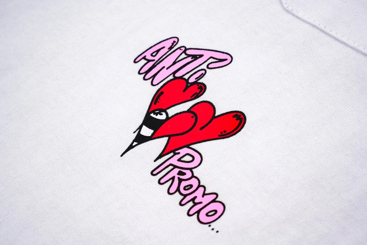 Chrome Hearts White Heart Graffiti T-Shirt product photo from LabelPicks