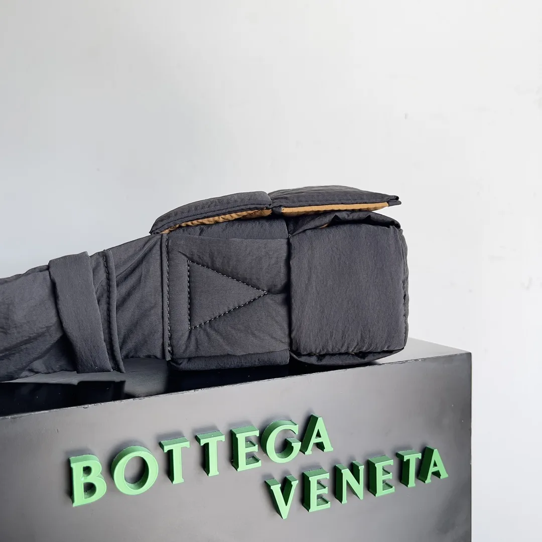 Bottega Veneta Cassette Brown Nylon Belt Bag product photo from LabelPicks