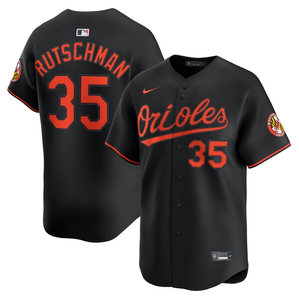 Adley Rutschman Baltimore Orioles Nike Alternate Limited Player Jersey - Black