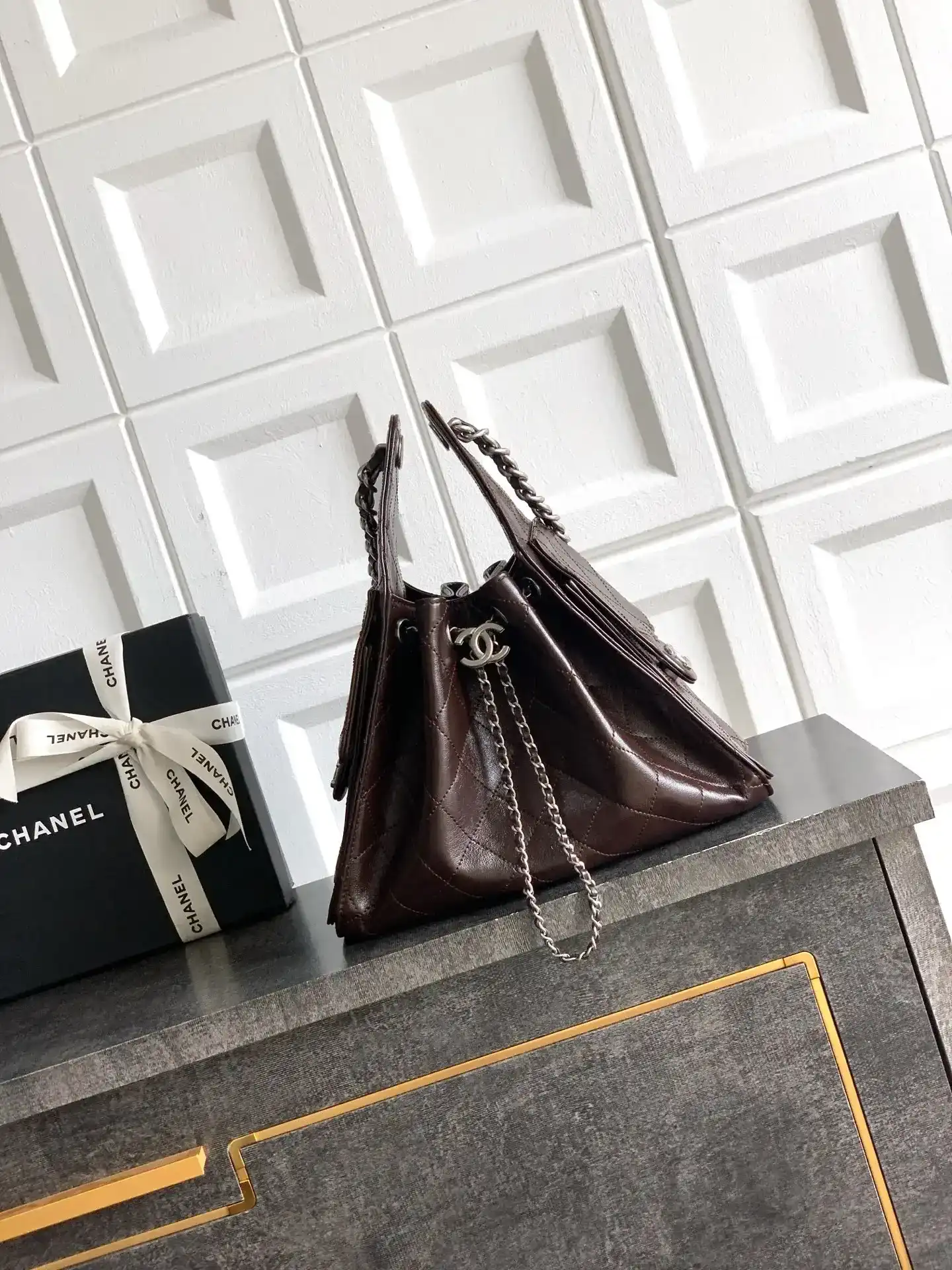 Chanel Brown Hobo Bag product photo from LabelPicks