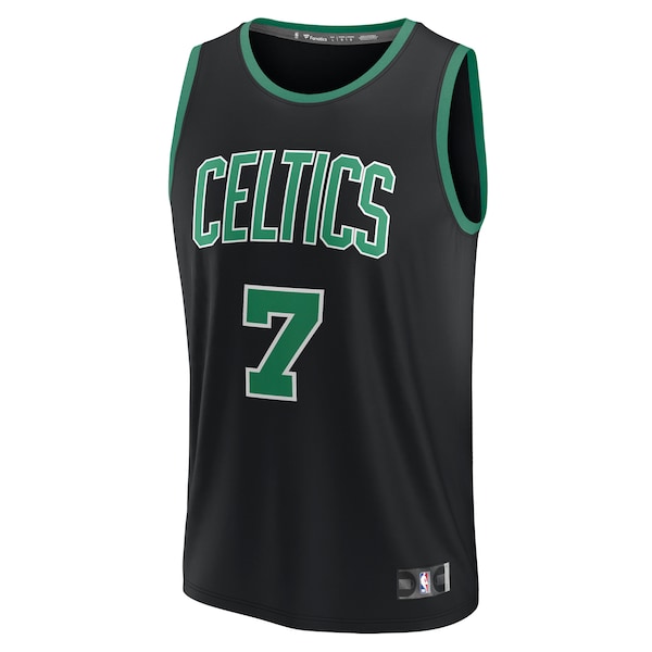 Jaylen Brown Boston Celtics  Youth Fast Break Replica Player Jersey - Statement Edition - Black