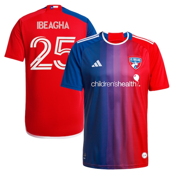 Sebastien Ibeagha FC Dallas adidas 2024 After Burner Replica Player Jersey - Navy