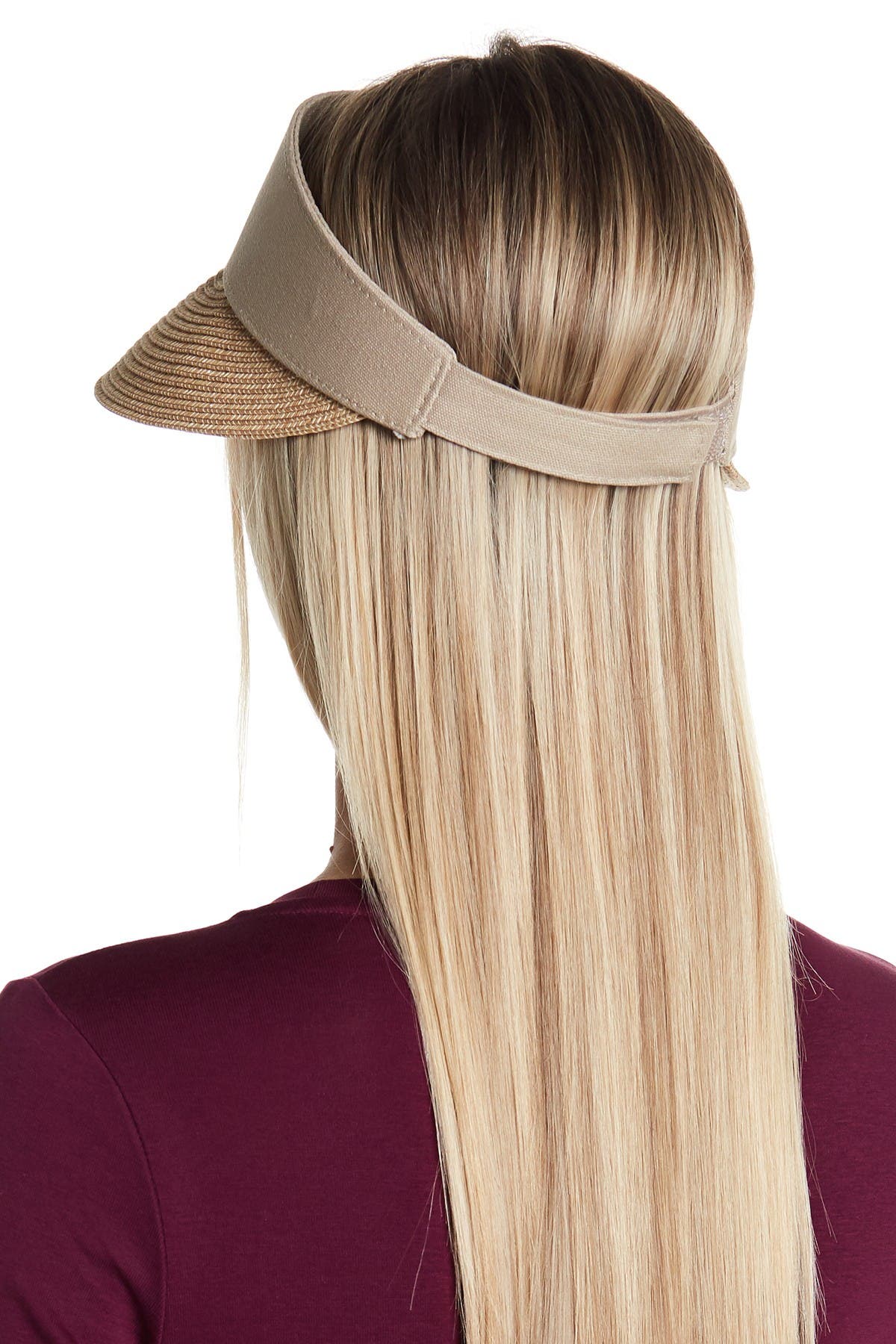 NORDSTROM RACK Mixed Media Visor