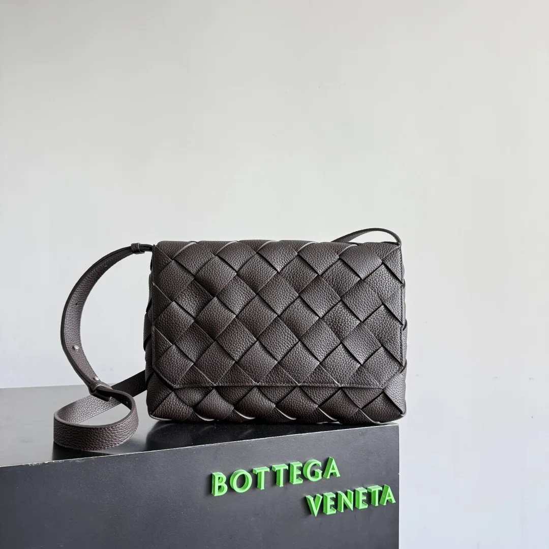 Bottega Veneta Brown Diago Crossbody Bag product photo from LabelPicks