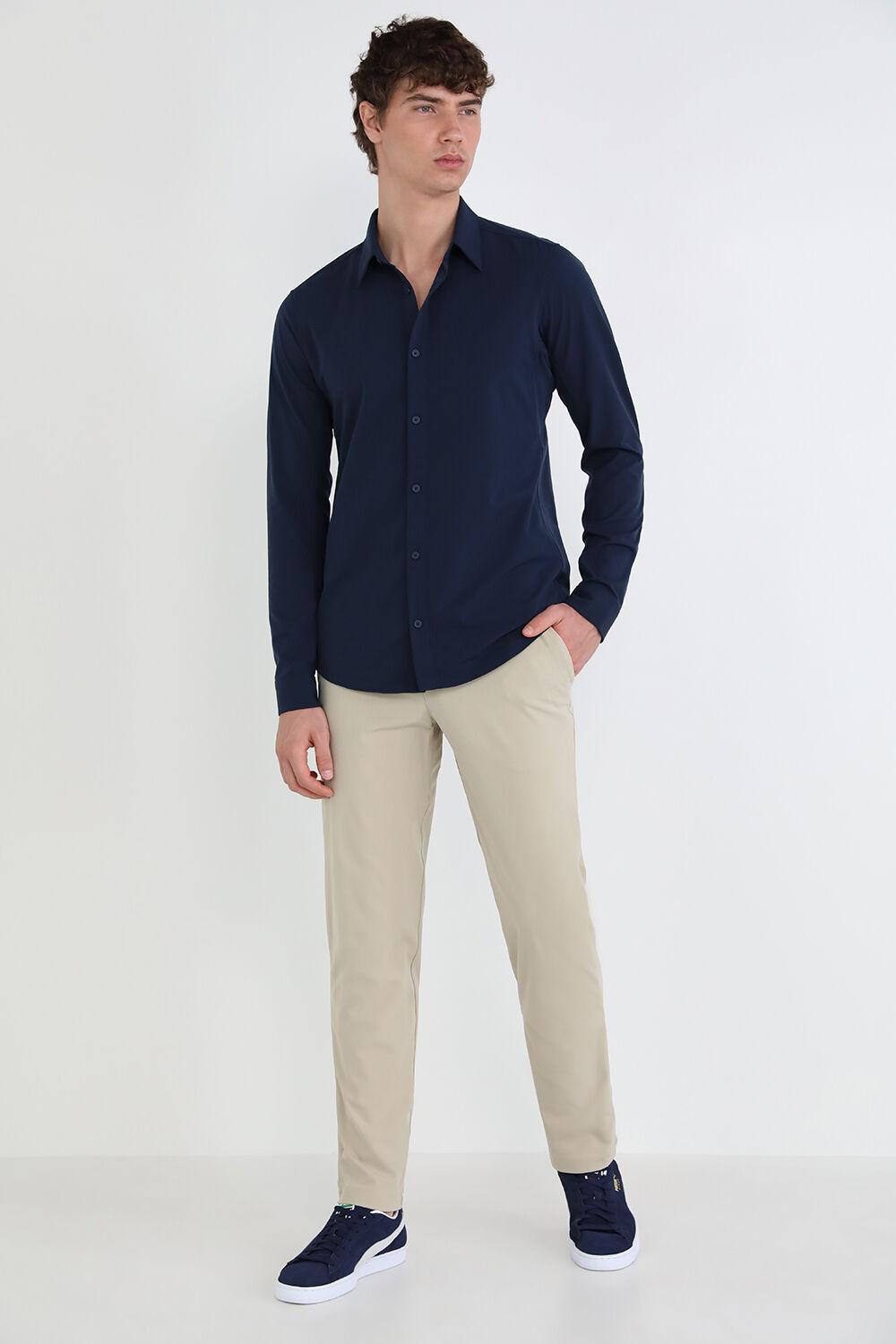 LULULEMON New Venture Slim- Fit LS Shirt