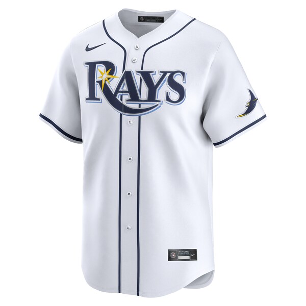 Tampa Bay Rays Nike Home Limited Custom Jersey - White
