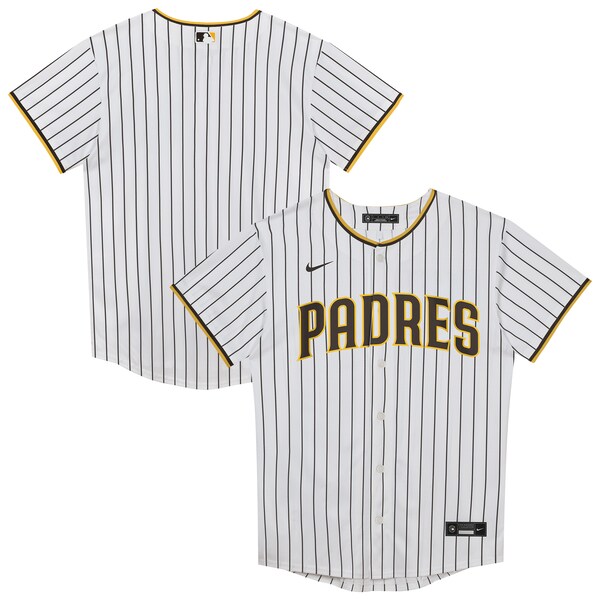 San Diego Padres Preschool Home Blank Replica Jersey - White