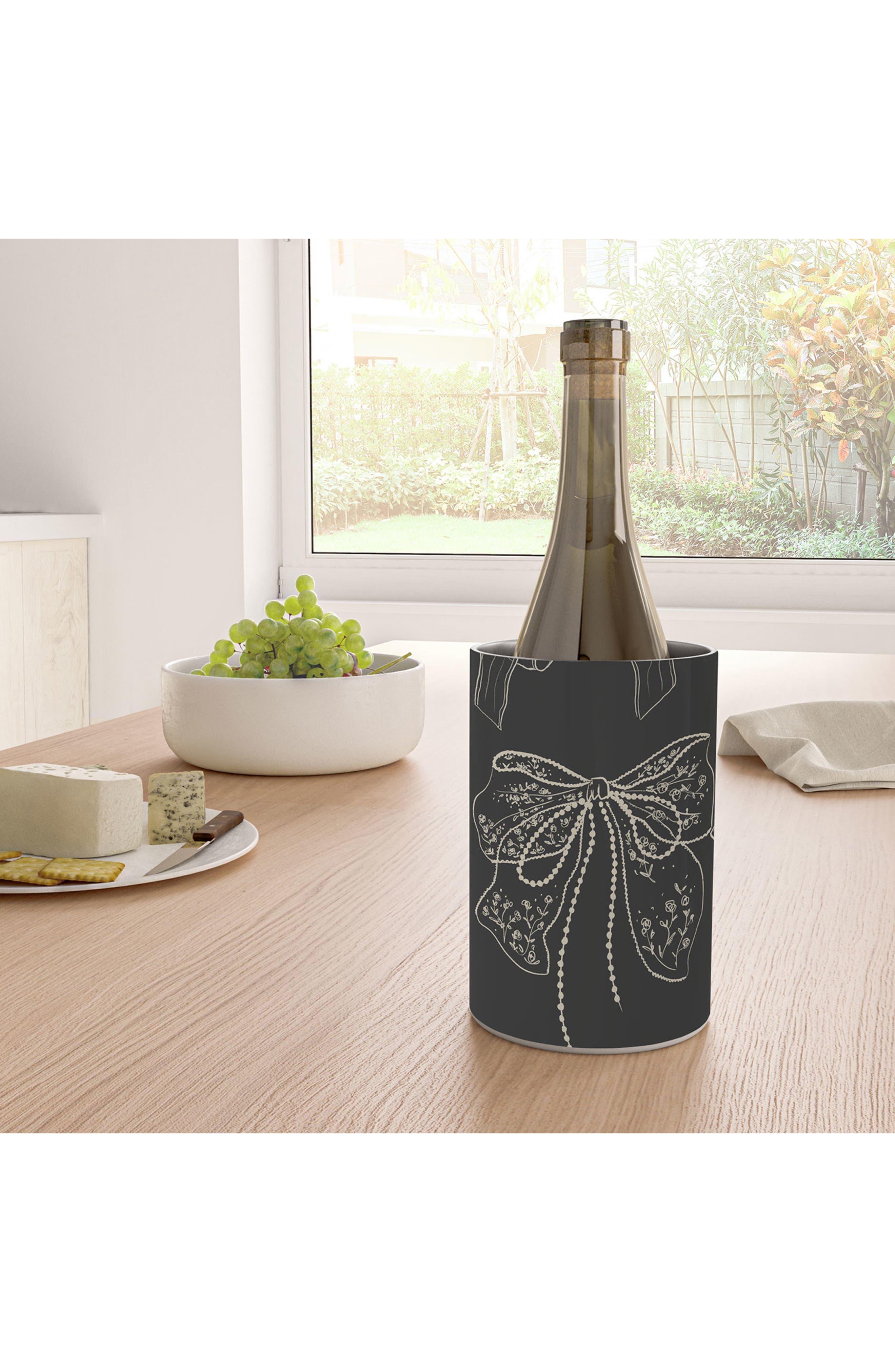 Deny Designs Bow Stainless Steel Wine Chiller