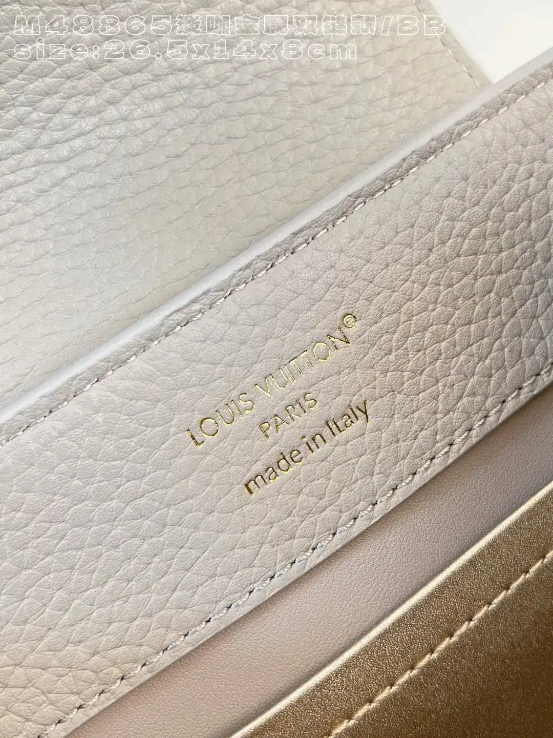 Louis Vuitton Capucines Grained Leather Crossbody Bag product photo from LabelPicks