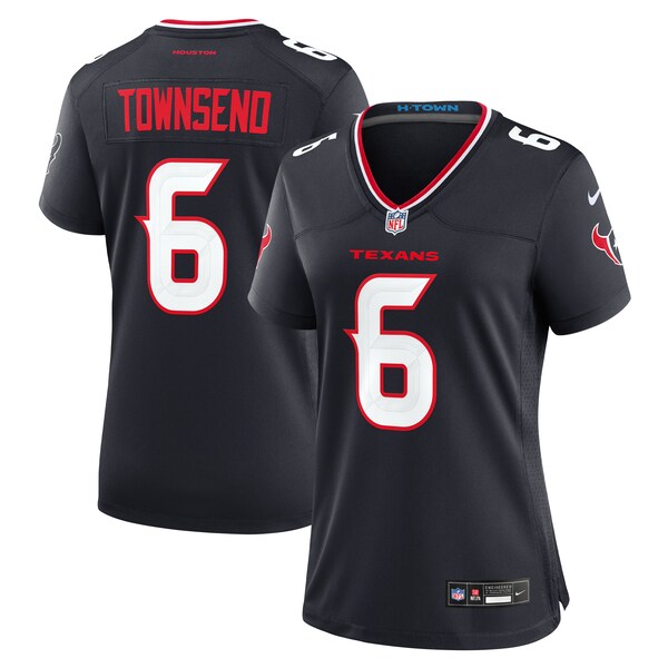 Tommy Townsend Houston Texans Nike Women's Team Game Jersey -  Navy