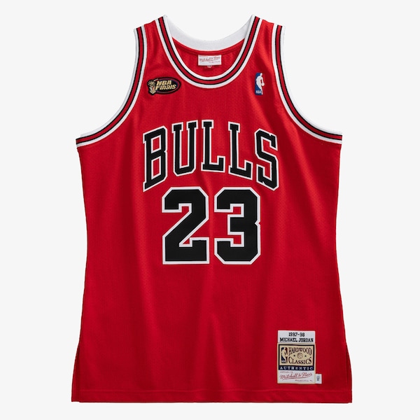 Chicago Bulls  Authentic Jersey Road Finals Michael Jordan 1997-98