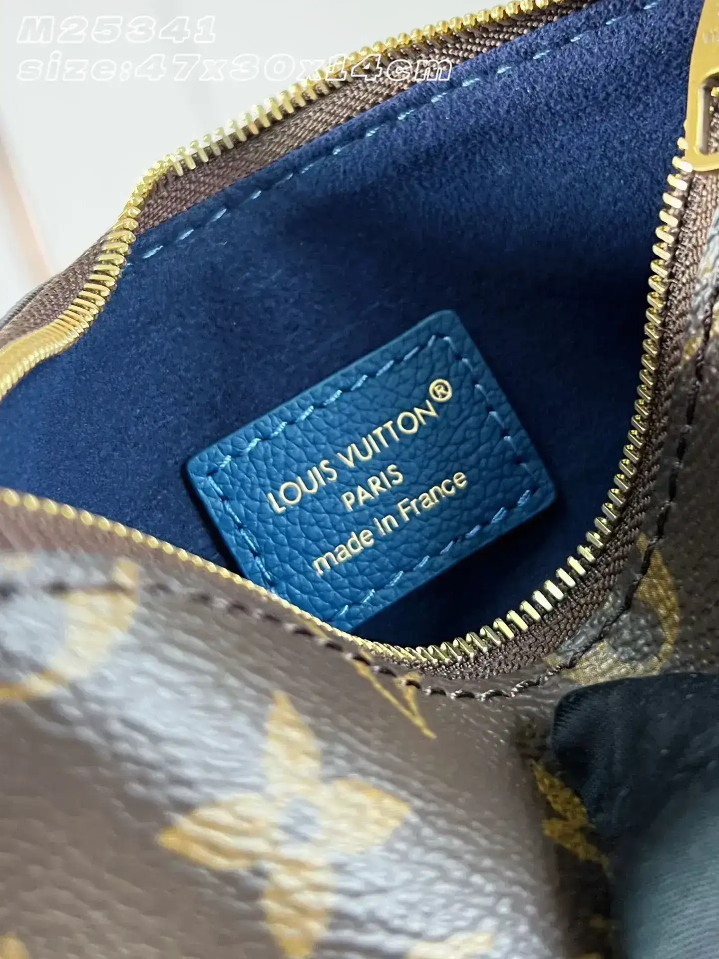 Louis Vuitton Grained Leather Tote Bag product photo from LabelPicks