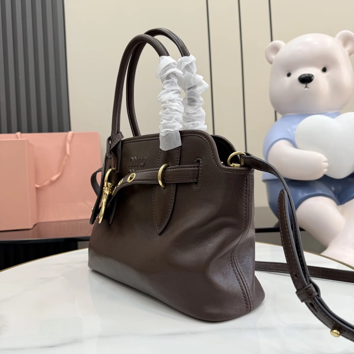 Miu Miu Polished Top Handle Bag product photo from LabelPicks