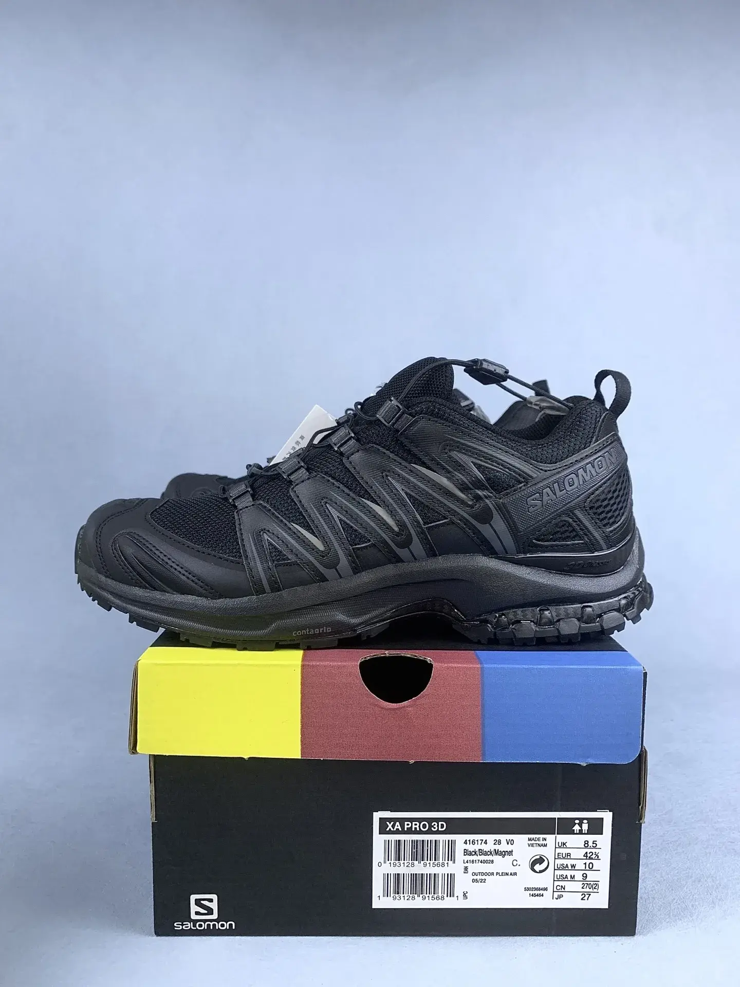 Salomon XA Pro 3D “Black Magnet” Shoes product photo from LabelPicks
