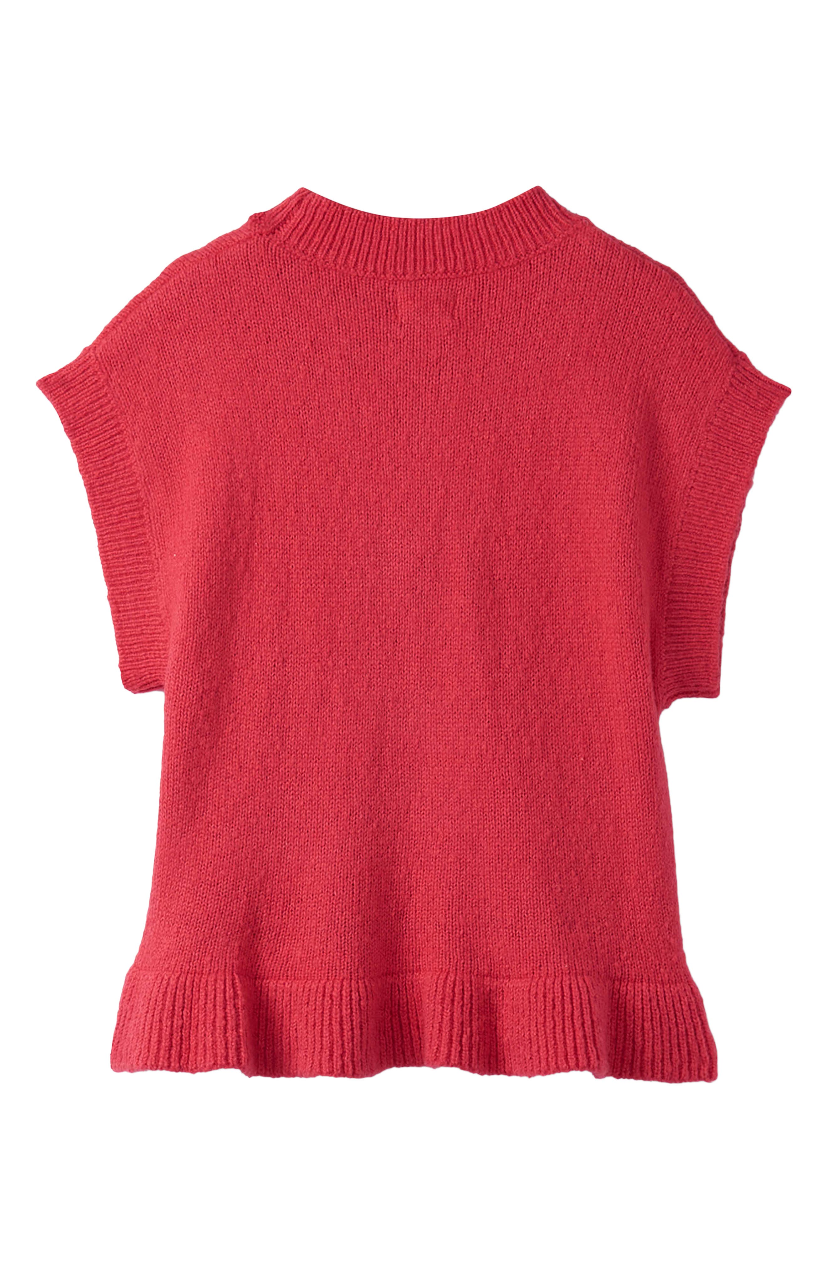 Hatley Kids' Tea Berry Short Sleeve Sweater