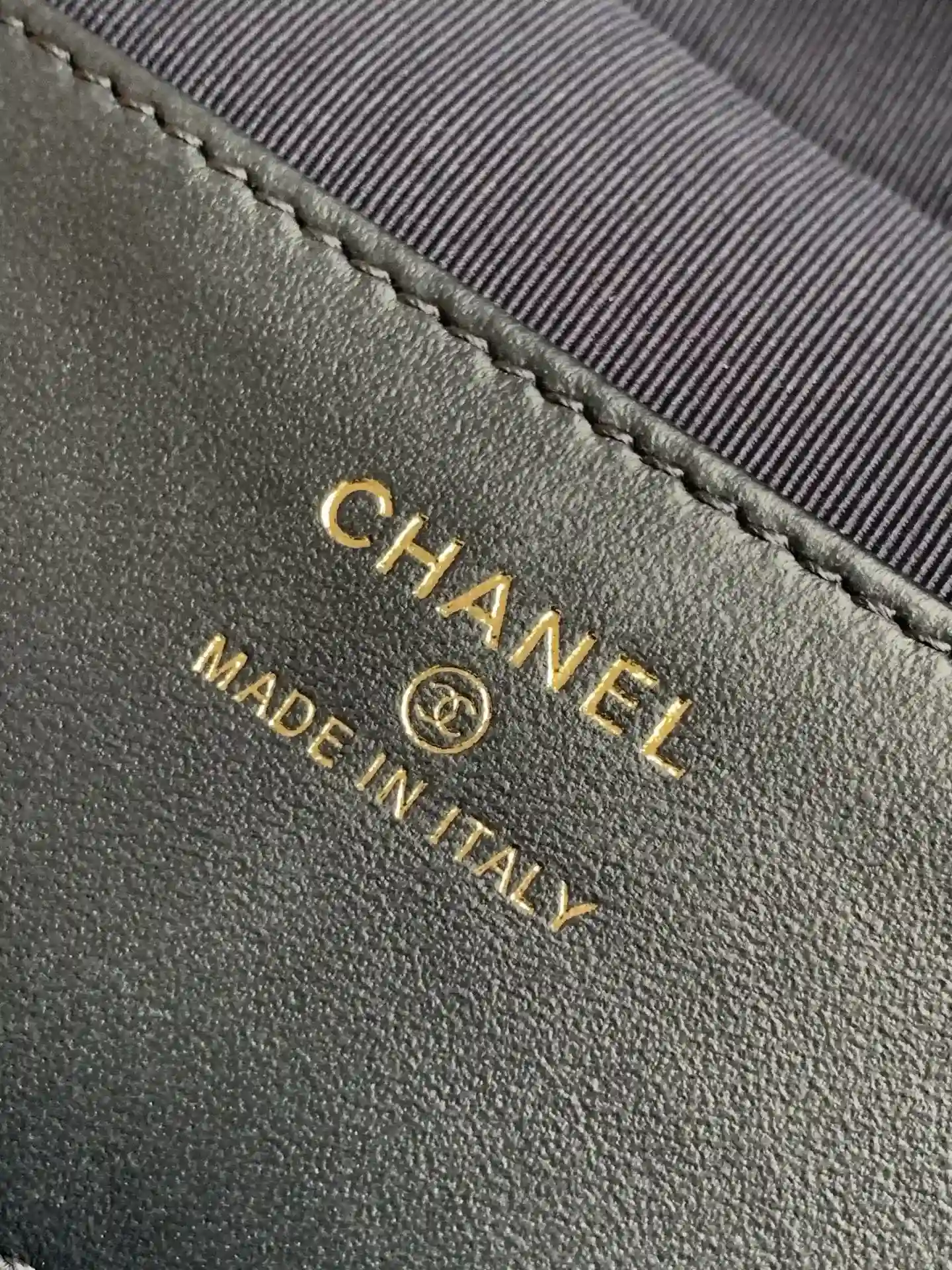 Chanel Navy Quilted Leather Crossbody Bag product photo from LabelPicks