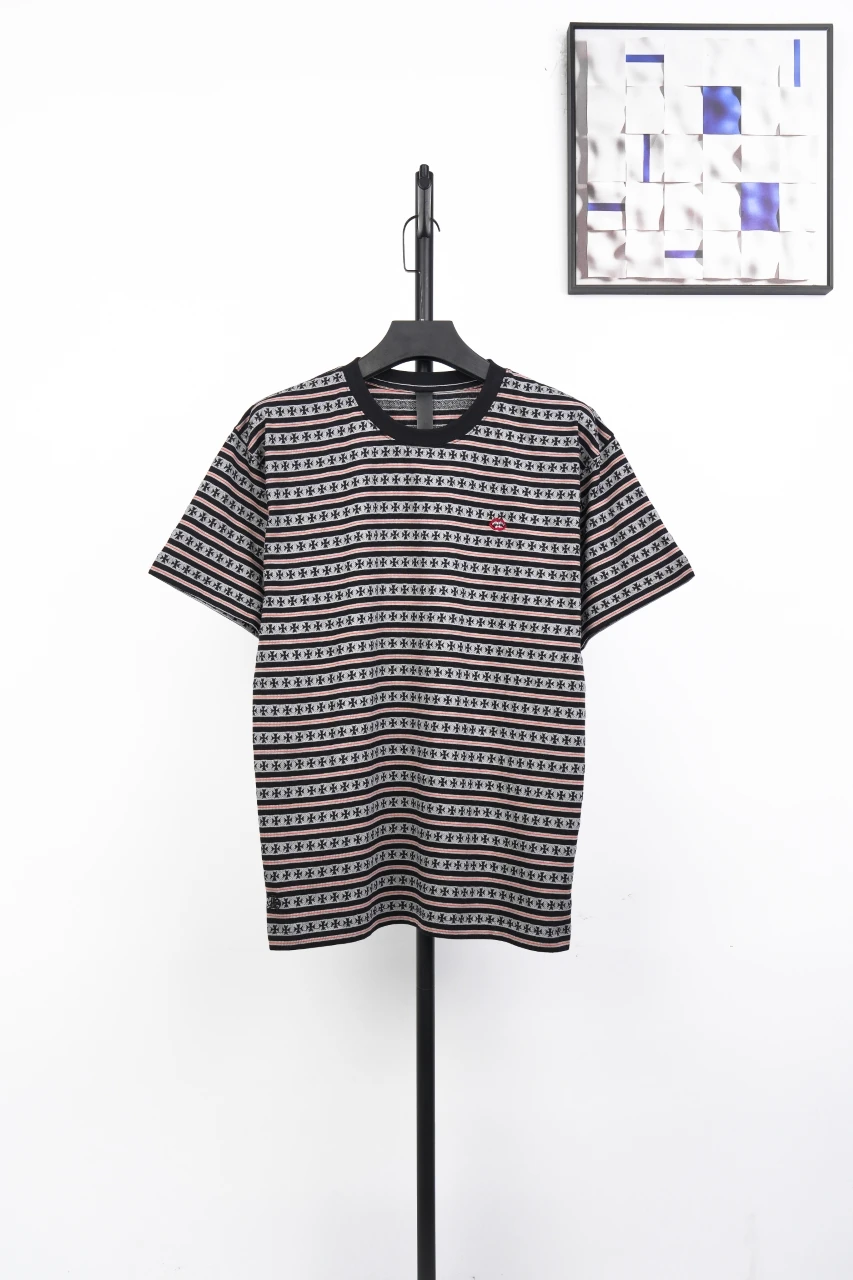 Chrome Hearts White Allover Cross Jacquard T-Shirt product photo from LabelPicks