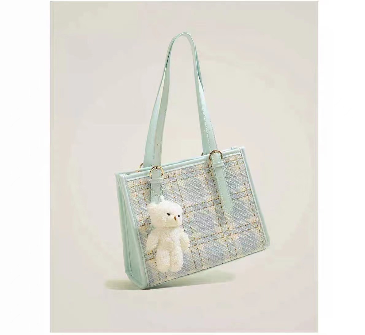 Large-capacity embroidered thread bag spring and summer new fashion one-shoulder underarm bag