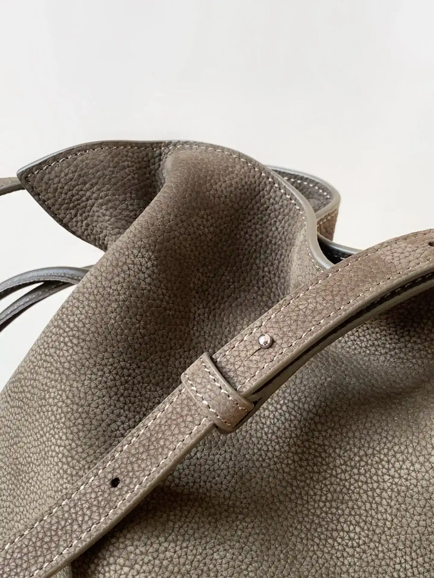 Loewe Grained Leather Flamenco Bucket Bag product photo from LabelPicks