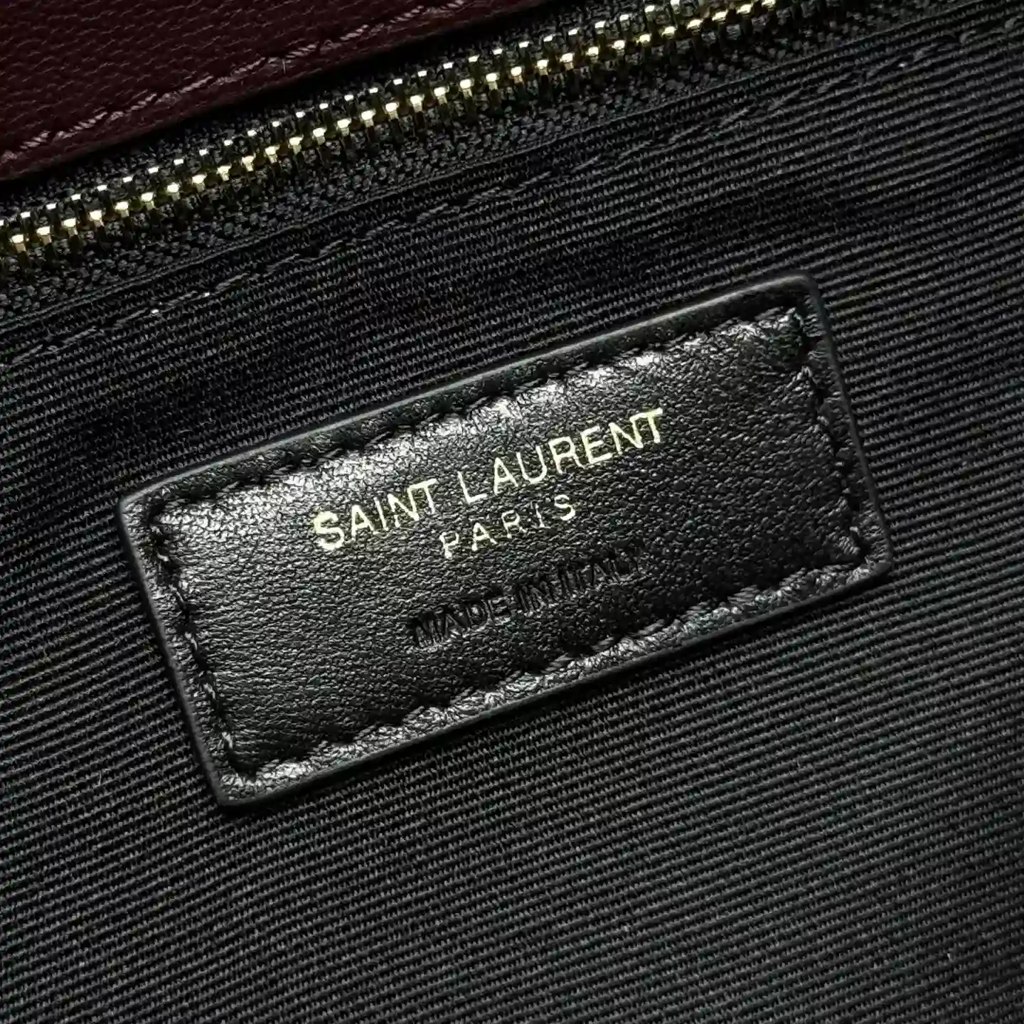 Saint Laurent Loulou Burgundy Quilted Leather Shoulder Bag product photo from LabelPicks