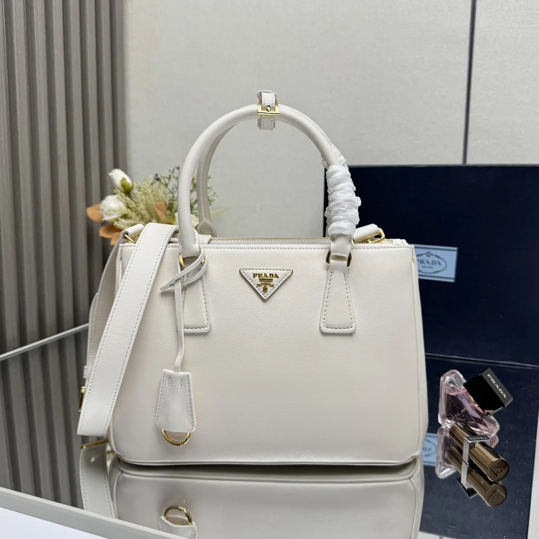Prada Grained Leather Top Handle Bag product photo from LabelPicks