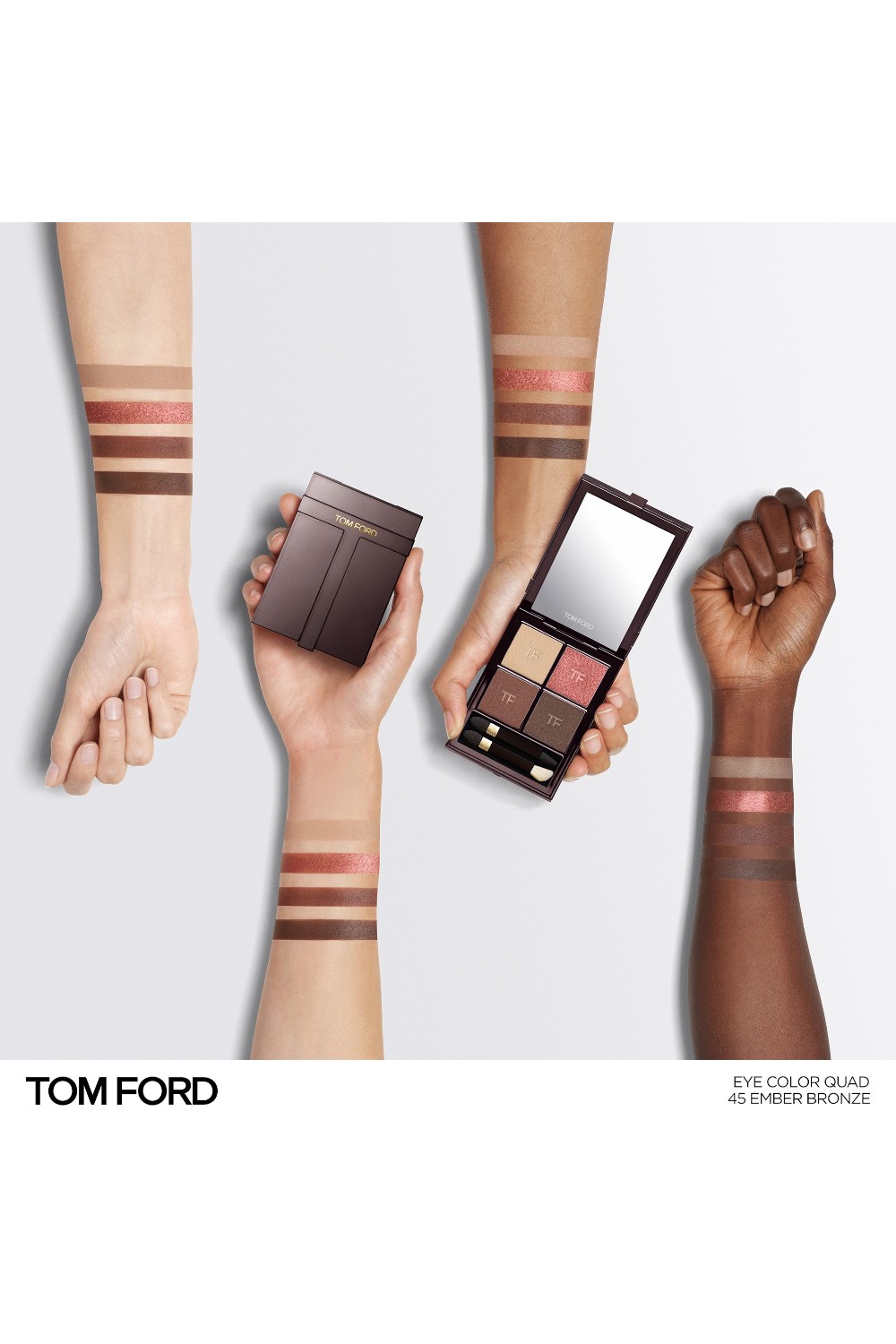 TOM FORD BEAUTY EYE COLOR QUAD CREME 45 Ember Bronze
