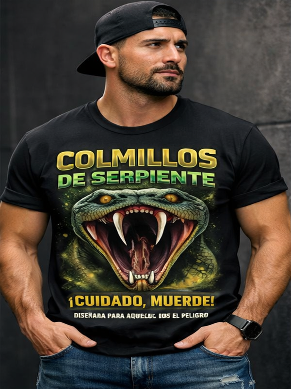 Remera Colmillos Venenosos – Soy Libre
