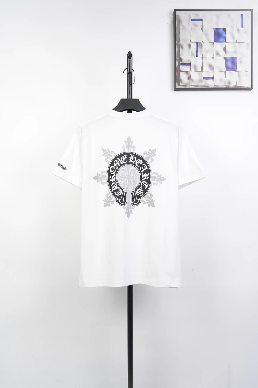 Chrome Hearts White Cross Starburst Graphic T-Shirt product photo from LabelPicks
