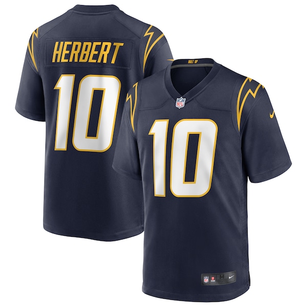 Justin Herbert Los Angeles Chargers Nike Alternate Game Jersey - Navy/Royal/White