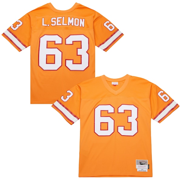 Lee Roy Selmon Tampa Bay Buccaneers  1976 Legacy Replica Jersey - Orange