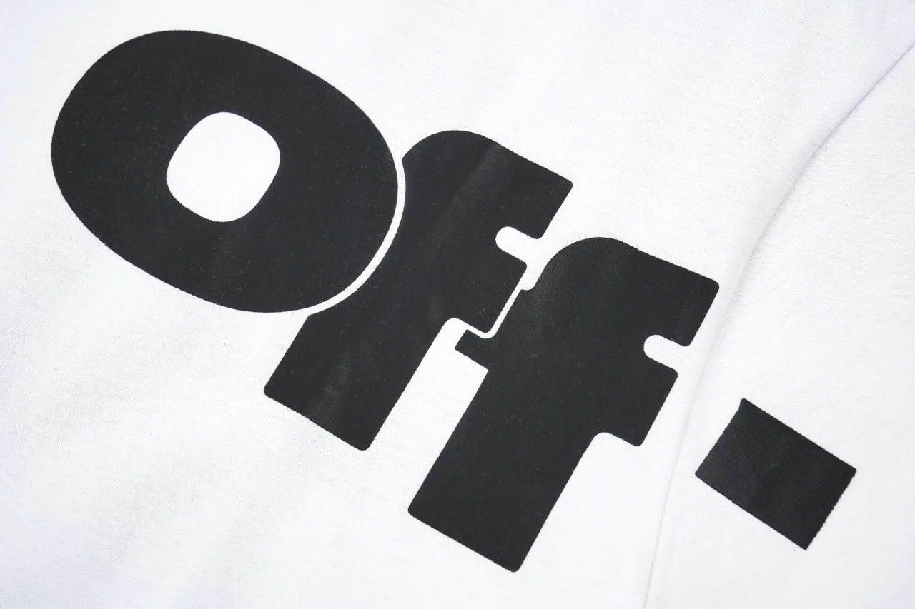 Off-White White Bold Letter Logo T-Shirt product photo from LabelPicks