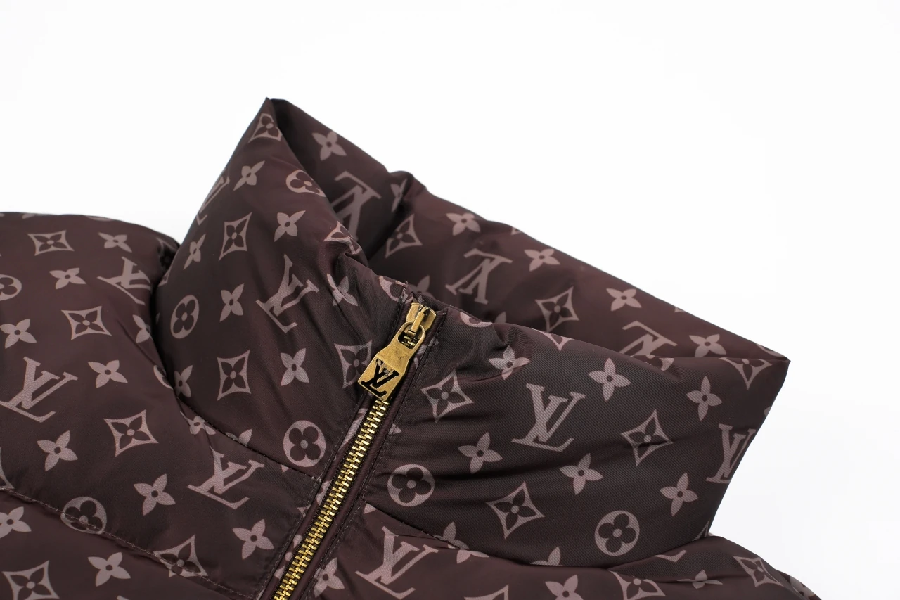 Louis Vuitton Brown Monogram Down Jacket product photo from LabelPicks