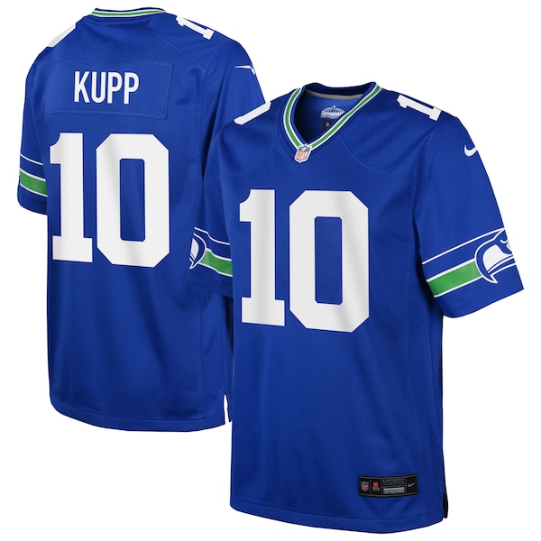Cooper Kupp Seattle Seahawks Nike Youth Game Jersey - Royal/College Navy/Neon Green
