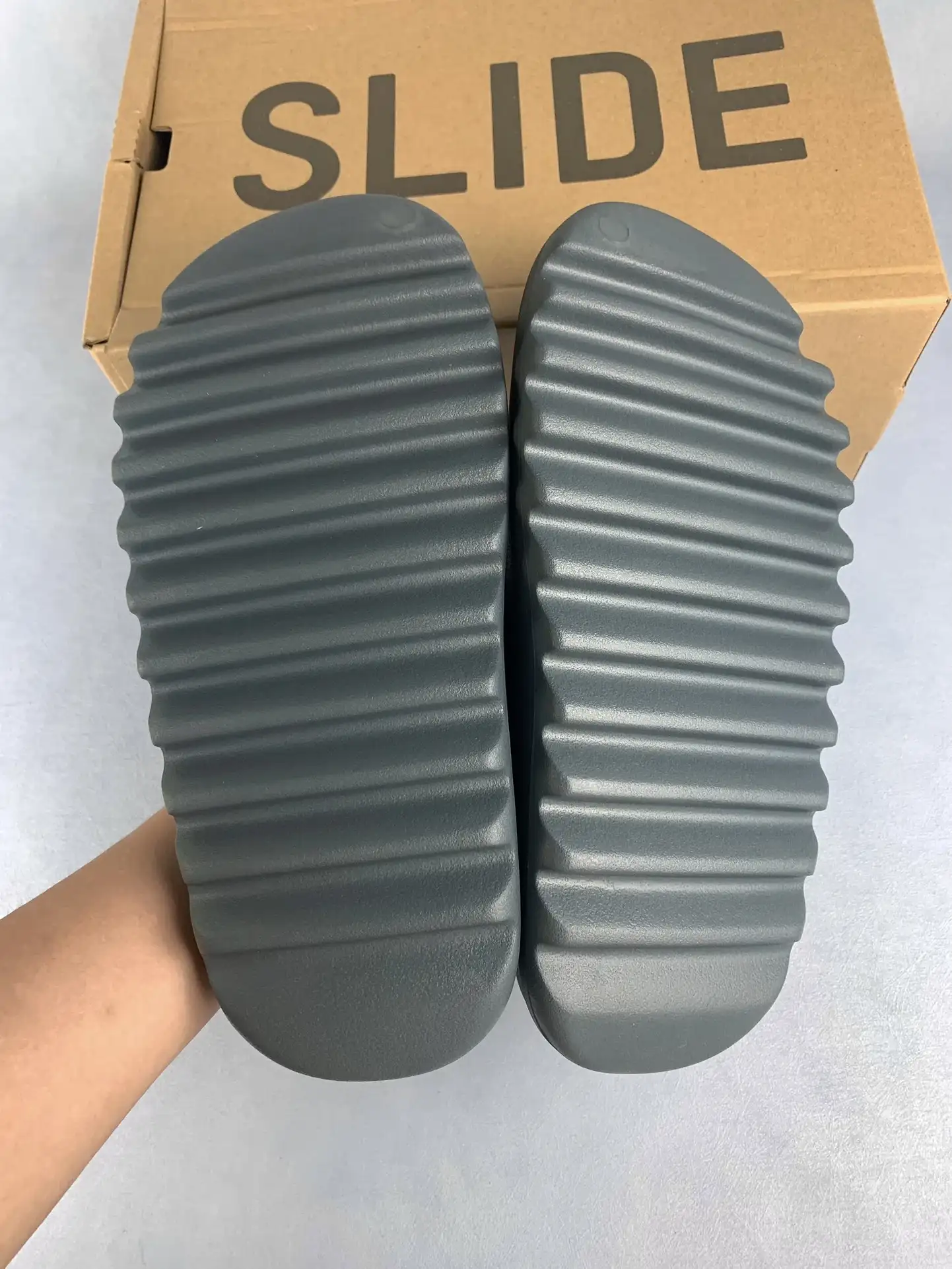 adidas Yeezy Slide Slate Marine Shoes product photo from LabelPicks