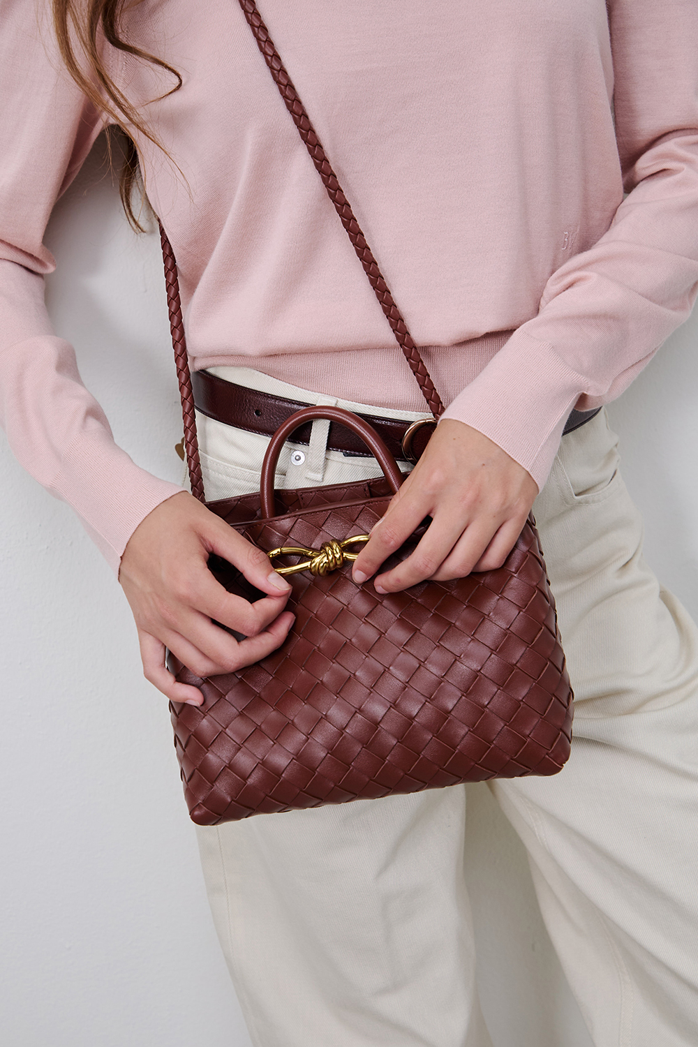 BOTTEGA VENETA תיק קרוסבודי אנדיאמו סמול
