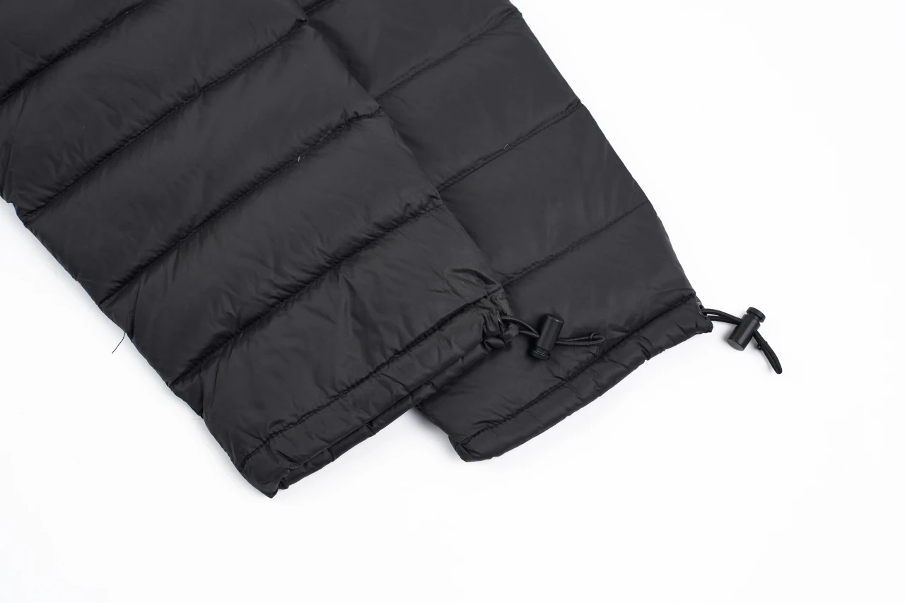 Miu Miu Matte Black Logo Embroidered Stand Collar Down Jacket product photo from LabelPicks