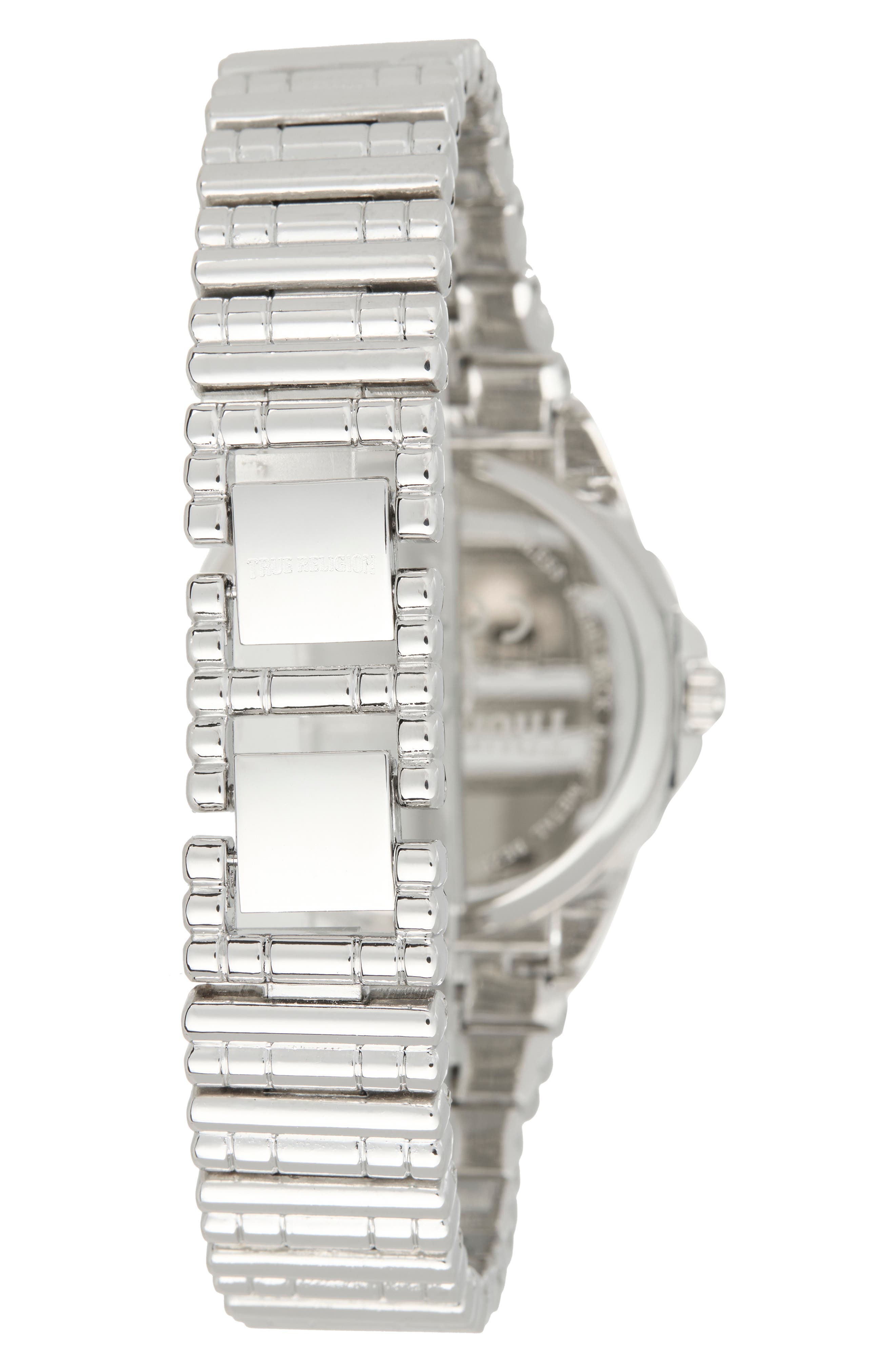 True Religion Moonphase Bracelet Watch, 36mm