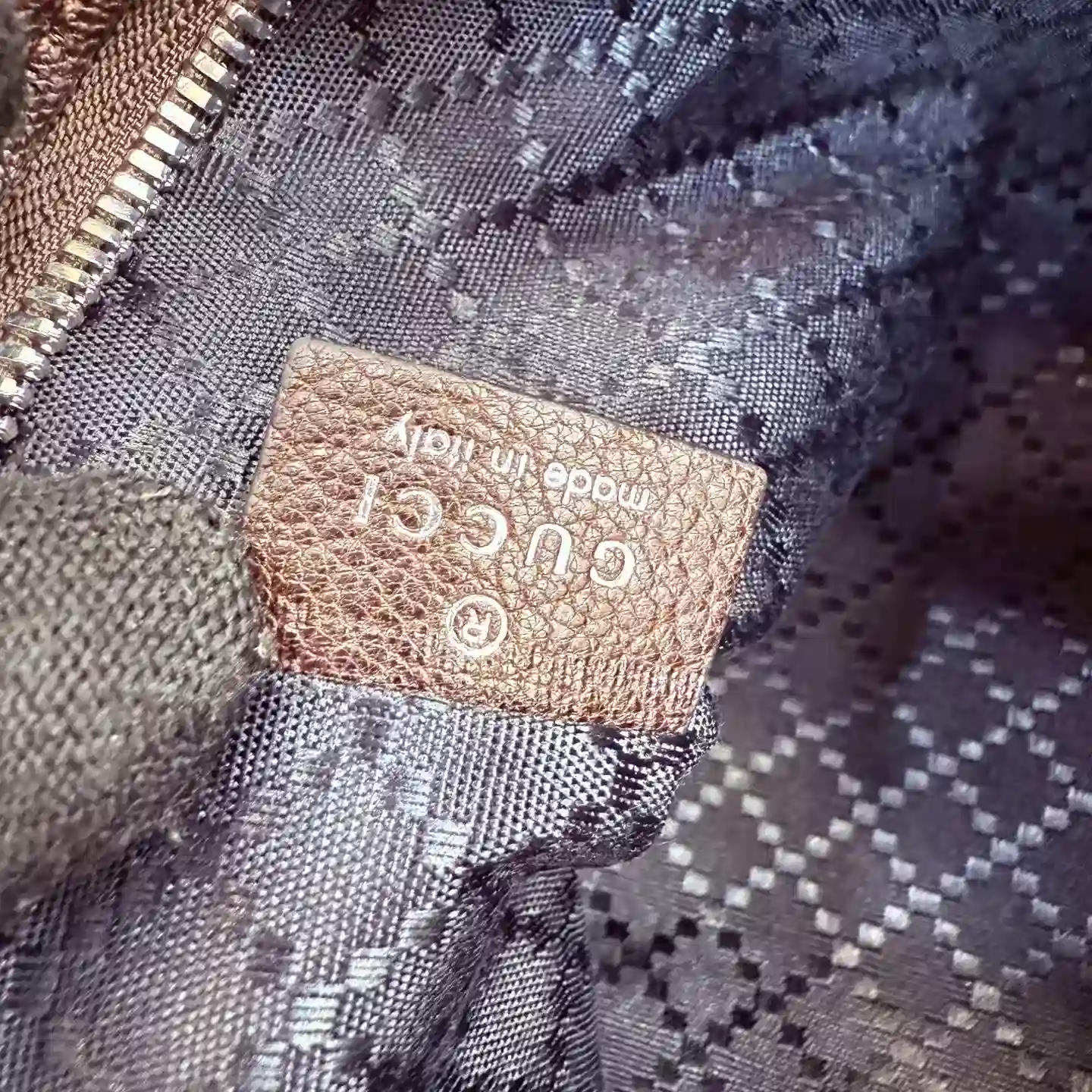Gucci Brown Generation Canvas and Leather Clutch product photo from LabelPicks