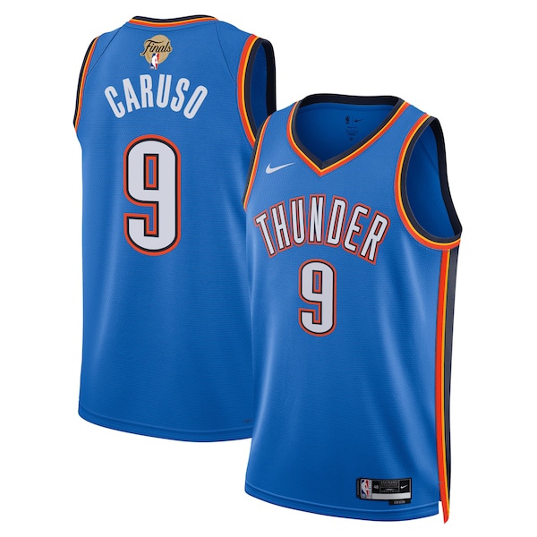 Alex Caruso Oklahoma City Thunder Nike Unisex 2025 NBA Finals Swingman Jersey - Icon Edition - Blue